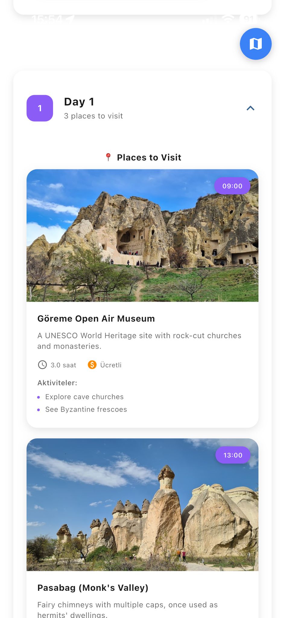 Cappadocia Travel Plan (2026) – 2 Day Itinerary, Costs & Daily Guide